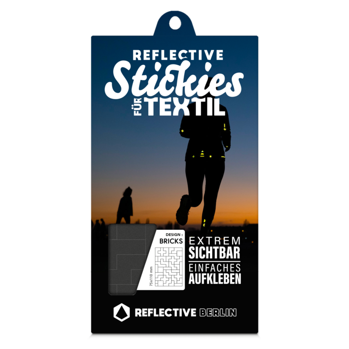 Reflective Berlin  Diverse Reflektierende Sticker für Textil