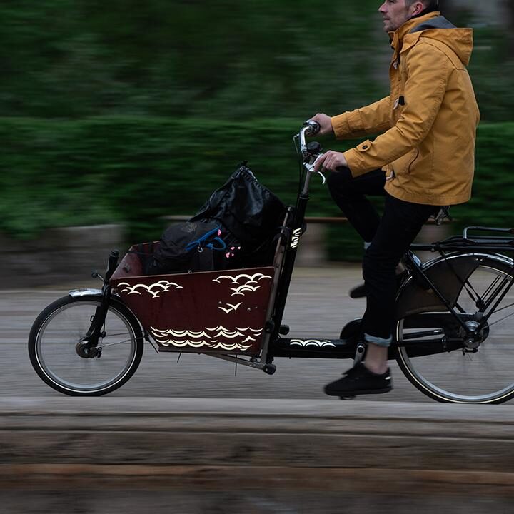 Achetez des Réfléchissant Berlin Réfléchissant Autocollant Vélos - Noir  chez HBS