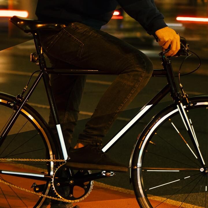 Reflective Berlin Reflektierende Folien für das Fahrrad