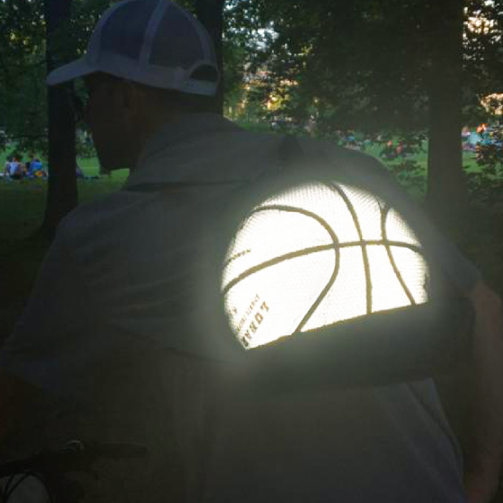 #reflektierend basketball